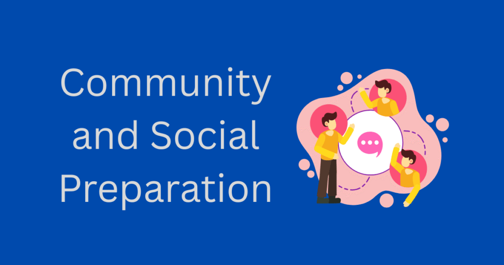 Community and Social Preparation