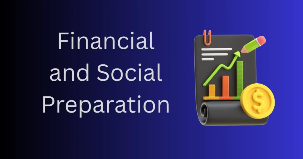 Financial and Social Preparation