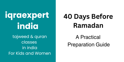 40 Days Before Ramadan